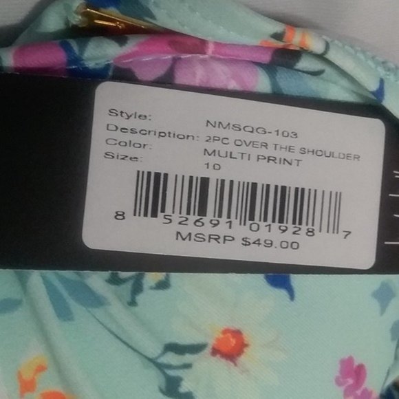 NWT Nicole Miller Bikini Top - Picture 5 of 5